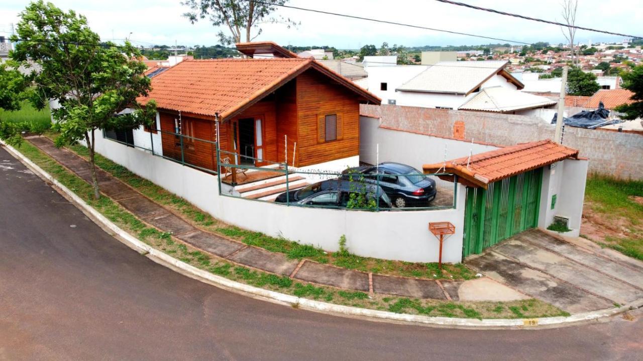 Casa Em Brotas Com Piscina E Churrasqueira ภายนอก รูปภาพ