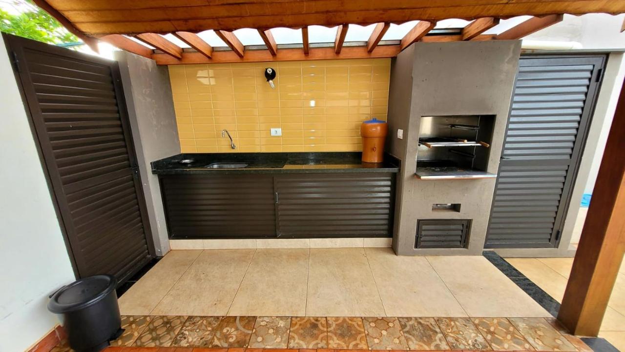 Casa Em Brotas Com Piscina E Churrasqueira ภายนอก รูปภาพ